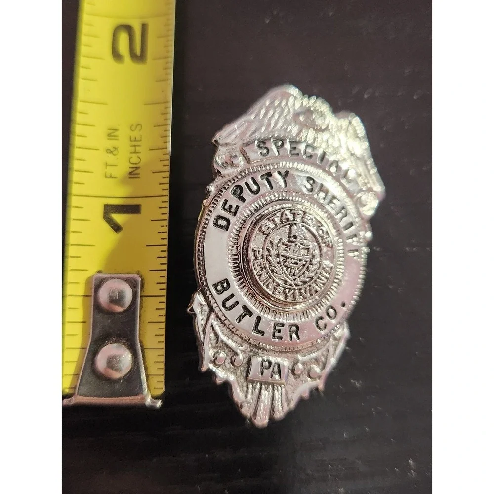 Obsolete Special Deputy Sheriff Badge Butler Co. PA Police Security Collectible